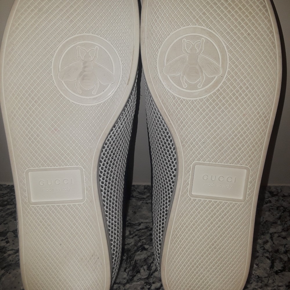 💝💝SOLD💝💝Gucci Rete Atlantide White Blue Red Black Men's Sneakers - Picture 11 of 16